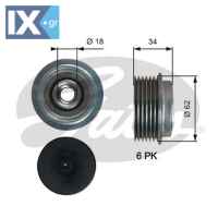 GATES ΤΡΟΧΑΛΙΑ ΔΥΝΑΜΟ  OAP7203 2741533060