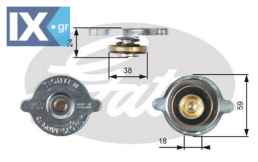 GATES ΤΑΠΑ ΨΥΓΕΙΟΥ TOYOTA  RC115 75254 1640136010 1640136011 1640150010 2143089900 2143089901 2143089902 21430U0100 0005013515 A0005013515 17111100847 4256228 8315764 8372856 8807984