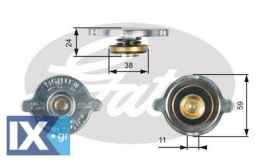 GATES ΤΑΠΑ ΨΥΓΕΙΟΥ MERCEDES  RC116 6315000020 A6315000020 1613291 78GB8100AC 95568321