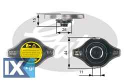 GATES ΤΑΠΑ ΨΥΓΕΙΟΥ TOYOTA  RC127 75274 B3C715205 F2P515205 MB660667 MR481267 1640115520 1640120310 1640120353 1640121250 1640172090 164017A020 MB660667 MR481216 MR481267 B3C715205 F2P515205 FF5215205