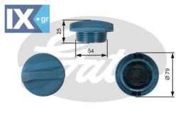 GATES ΤΑΠΑ ΨΥΓΕΙΟΥ  RC205 75268 1H0121321A 1H0121321C 357121321C 1H0121321A 1H0121321B 1H0121321C