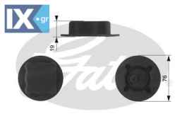 GATES ΤΑΠΑ ΨΥΓΕΙΟΥ  RC215 0463828 1274100 1357775 1357776 1674083 410655 463828 7401674083