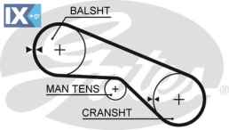 GATES ΙΜΑΝΤΑΣ ΧΡΟΝΙΣΜΟΥ  T280 13440P5A004