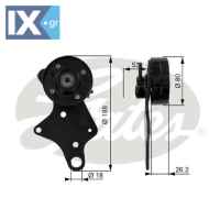 GATES ΤΡΟΧΑΛΙΑ ΙΜΑΝΤΑ POLY-V  T36024 128134 96151754 9615175480 128134 96151754 9615175480