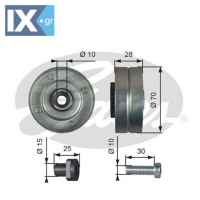 GATES ΤΡΟΧΑΛΙΑ ΙΜΑΝΤΑ POLY-V  T36044 7700851321
