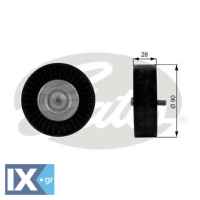 GATES ΤΡΟΧΑΛΙΑ ΙΜΑΝΤΑ POLY-V MERCEDES  T36123 2712060019 A2712060019