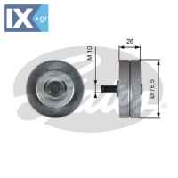 GATES ΤΡΟΧΑΛΙΑ ΙΜΑΝΤΑ POLY-V OPEL  T36182 1854421 6854427 97184930 98012238 38940PLZD00 1854421 6854427 97184930 98012238