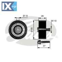 GATES ΤΡΟΧΑΛΙΑ ΙΜΑΝΤΑ POLY-V  T36300 022145276C 022145276E 022145276F 071145276A 022145276C 022145276F 022145276F