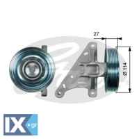 GATES ΤΡΟΧΑΛΙΑ ΙΜΑΝΤΑ POLY-V  T36429 3641190 3641190 96741838 9674183880 96741838 9674183880 9674183880