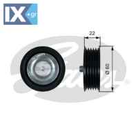 GATES ΤΡΟΧΑΛΙΑ ΙΜΑΝΤΑ POLY-V HYUNDAI  T36473 252872A000 252872A100 252872A600 252872A000 252872A600