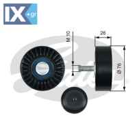 GATES ΤΡΟΧΑΛΙΑ ΙΜΑΝΤΑ POLY-V VAG  T36485 03F145276 03F145276 03F145276 03F145276