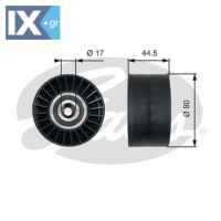 GATES ΤΡΟΧΑΛΙΑ ΙΜΑΝΤΑ POLY-V  T36509 0005500433 A0005500433