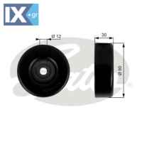 GATES ΤΡΟΧΑΛΙΑ ΙΜΑΝΤΑ POLY-V  T38020 10051576 12556504 8100515760 12556504