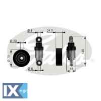 GATES ΤΕΝΤΩΤΗΡΑΣ ΙΜΑΝΤΑ POLY-V  T38244 11281247051 11281726343 11281748131
