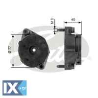 GATES ΤΕΝΤΩΤΗΡΑΣ ΙΜΑΝΤΑ POLY-V  T38345 028903315R 028903315N 028903315R 1039808 95VW10145DA 028903315R