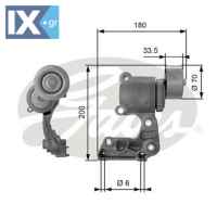 GATES ΤΕΝΤΩΤΗΡΑΣ ΙΜΑΝΤΑ POLY-V  T38410 1662031040 1662031040