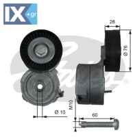 GATES ΤΕΝΤΩΤΗΡΑΣ ΙΜΑΝΤΑ POLY-V  T38423 06E903133D 06E903133A 06E903133B 06E903133D 06E903133E 06E903133L 06E903133N 06E903133Q 95810236130