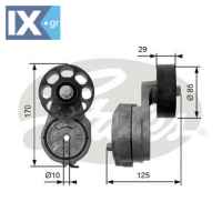 GATES ΤΕΝΤΩΤΗΡΑΣ ΙΜΑΝΤΑ POLY-V  T38425 ERR4708