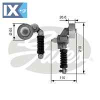 GATES ΤΕΝΤΩΤΗΡΑΣ ΙΜΑΝΤΑ POLY-V  T38481 7700106708 7700872550