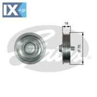 GATES ΤΕΝΤΩΤΗΡΑΣ ΙΜΑΝΤΑ POLY-V HONDA  T39183 38942P01003 38942P2KT01 38942P3F003 38942PM3000 38950P2K305 38950P3F305