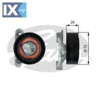 GATES ΤΕΝΤΩΤΗΡΑΣ ΙΜΑΝΤΑ POLY-V VAG  T39345 04C145299B 04C145299B 04C145299B