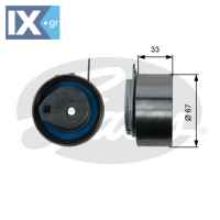 GATES ΤΕΝΤΩΤΗΡΑΣ ΙΜΑΝΤΑ ΧΡΟΝΙΣΜΟΥ  T43008 4781570AB 04781570AB 4781570AB 4781570AB