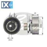 GATES ΤΕΝΤΩΤΗΡΑΣ ΙΜΑΝΤΑ ΧΡΟΝΙΣΜΟΥ  T43070 030109243C