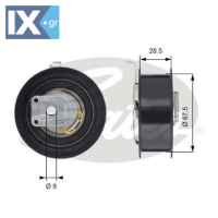 GATES ΤΕΝΤΩΤΗΡΑΣ ΙΜΑΝΤΑ ΧΡΟΝΙΣΜΟΥ  T43110 06D109243 06D109243