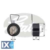 GATES ΤΕΝΤΩΤΗΡΑΣ ΙΜΑΝΤΑ ΧΡΟΝΙΣΜΟΥ  T43141 10007941 LHP100900 LHP100900 LHP100900L