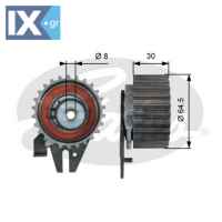 GATES ΤΕΝΤΩΤΗΡΑΣ ΙΜΑΝΤΑ ΧΡΟΝΙΣΜΟΥ ALFA R  T43239 55211749 55263486 55211749