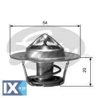 GATES ΘΕΡΜΟΣΤΑΤΗΣ VAG  TH00188G1 0004154313 1338018 2898688 4402719 75051 75081 75124 75188 75224 75659 9110719 XR3E8575BA XR3Z8575BA MN980137 03G121113 050121113C 1338018 2898688 4402719 9110719 03G1