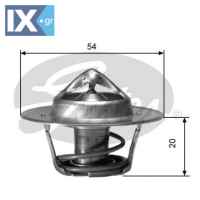 GATES ΘΕΡΜΟΣΤΑΤΗΣ FORD  TH00191 1254894 22545290 3041390 3051139 3055672 3522677 3528974 3539588 83500360 E1BZ8575A E3FZ8575A E3TZ8575C E5PZ8575A E5TZ8575C J8127383 1254894 22545290 3041390 3051139 52