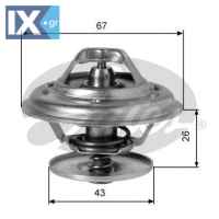 GATES ΘΕΡΜΟΣΤΑΤΗΣ JEEP  TH01982G1 0042038375 0052032675 51064020063 A0032037375 A0042038375 A0052032675 0012036975 0012037975 0022030475 0022030575 0022033275 0022033975 0022034075 0022034575 00220347