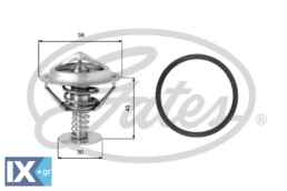 GATES ΘΕΡΜΟΣΤΑΤΗΣ  TH05377G1 75614 1305A237 MD165629 MD190303 MD335171 MD174234