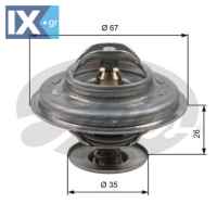 GATES ΘΕΡΜΟΣΤΑΤΗΣ BMW  TH11687G1 07V121113A 75074 11531721002 11537511580 272246 273728 3273728
