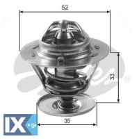 GATES ΘΕΡΜΟΣΤΑΤΗΣ FORD  TH12592G1 YF0915171 1001993 1663819 948M8575AA