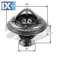 GATES ΘΕΡΜΟΣΤΑΤΗΣ TOYOTA  TH24588G1 9091603059 9091603080 9091603103 9004833059 9091603103