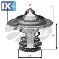 GATES ΘΕΡΜΟΣΤΑΤΗΣ HYUNDAI  TH29882G1 2550023010 2550025001 75613 2550023001 2550023010 2550025001 2550025002 255002GTA0 2550023001 2550023010 2550025001 255002GTA0