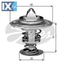 GATES ΘΕΡΜΟΣΤΑΤΗΣ HYUNDAI  TH30082G1 2550002500 2550002500