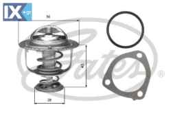GATES ΘΕΡΜΟΣΤΑΤΗΣ MITSUBISHI  TH31276G1 75230 2120057J10 1305A163 1305A285 MD164541 MD170031 MD317015 MD345617 ME190303 ME191593 ME200262
