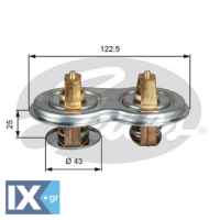 GATES ΘΕΡΜΟΣΤΑΤΗΣ SCANIA  TH52275G1 1431979