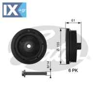 GATES ΤΡΟΧΑΛΙΑ ΣΤΡΟΦΑΛΟΥ  TVD1021A 1143413 1151392 1S4Q6B319AE 1S4Q6B319AF