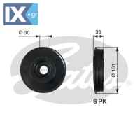 GATES ΤΡΟΧΑΛΙΑ ΣΤΡΟΦΑΛΟΥ  TVD1025