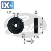 GATES ΤΡΟΧΑΛΙΑ ΣΤΡΟΦΑΛΟΥ  TVD1025A 1517975 2S6Q6B319AD SU00100759 SU00100840 Y40111401 Y40111401A Y40111401B Y40111401C Y60311401 1147683 1319519 1369546 1473366 1485765 1517975 1517976 2S606B319AD 2S