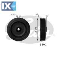 GATES ΤΡΟΧΑΛΙΑ ΣΤΡΟΦΑΛΟΥ  TVD1028 7700856673