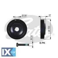 GATES ΤΡΟΧΑΛΙΑ ΣΤΡΟΦΑΛΟΥ  TVD1035A