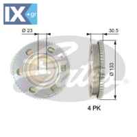 GATES ΤΡΟΧΑΛΙΑ ΣΤΡΟΦΑΛΟΥ  TVD1051 46438708 46516095 55181196 73502725 7747801 55181196 73502725