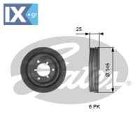 GATES ΤΡΟΧΑΛΙΑ ΣΤΡΟΦΑΛΟΥ  TVD1056 0515P5 0515S1 0515P5 0515S1 9655703580