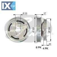 GATES ΤΡΟΧΑΛΙΑ ΣΤΡΟΦΑΛΟΥ  TVD1075 55182506 55182506