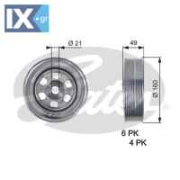 GATES ΤΡΟΧΑΛΙΑ ΣΤΡΟΦΑΛΟΥ  TVD1086 504180619 504085756 504180619